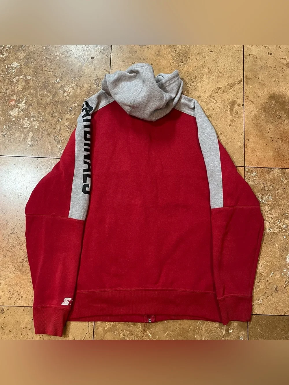 Starter Arizona Cardinals NFL Men’s Full Zip Hoodie Jacket XL